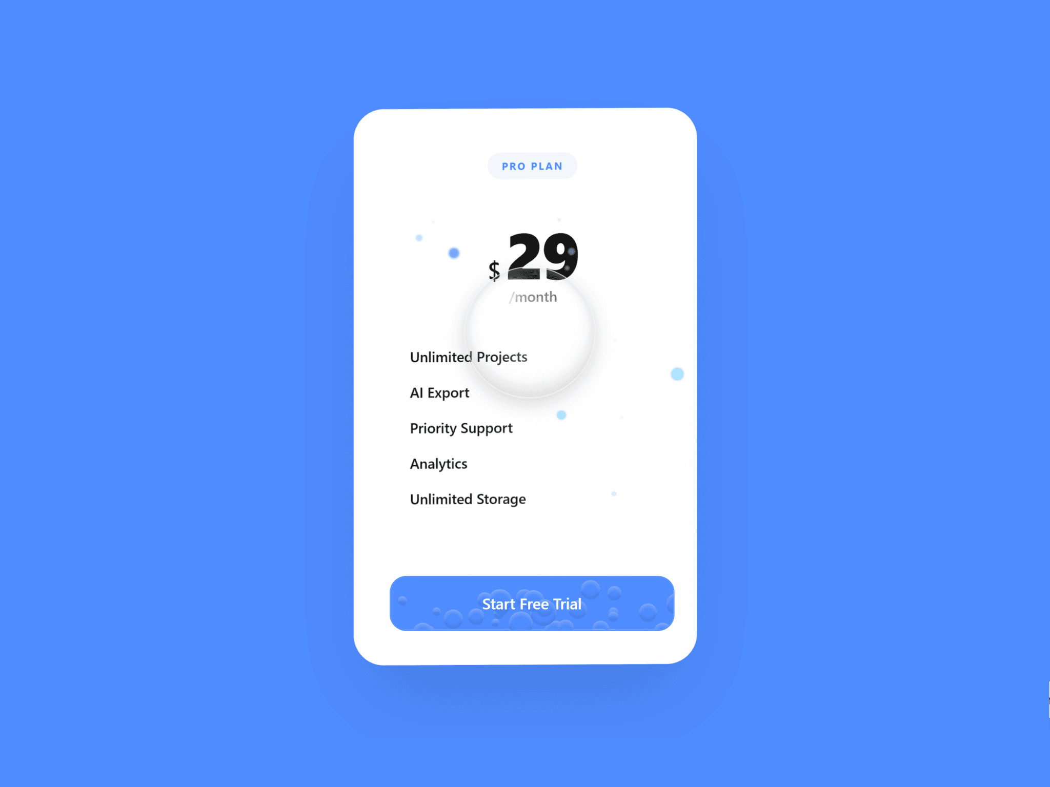 Aurora-pricing card