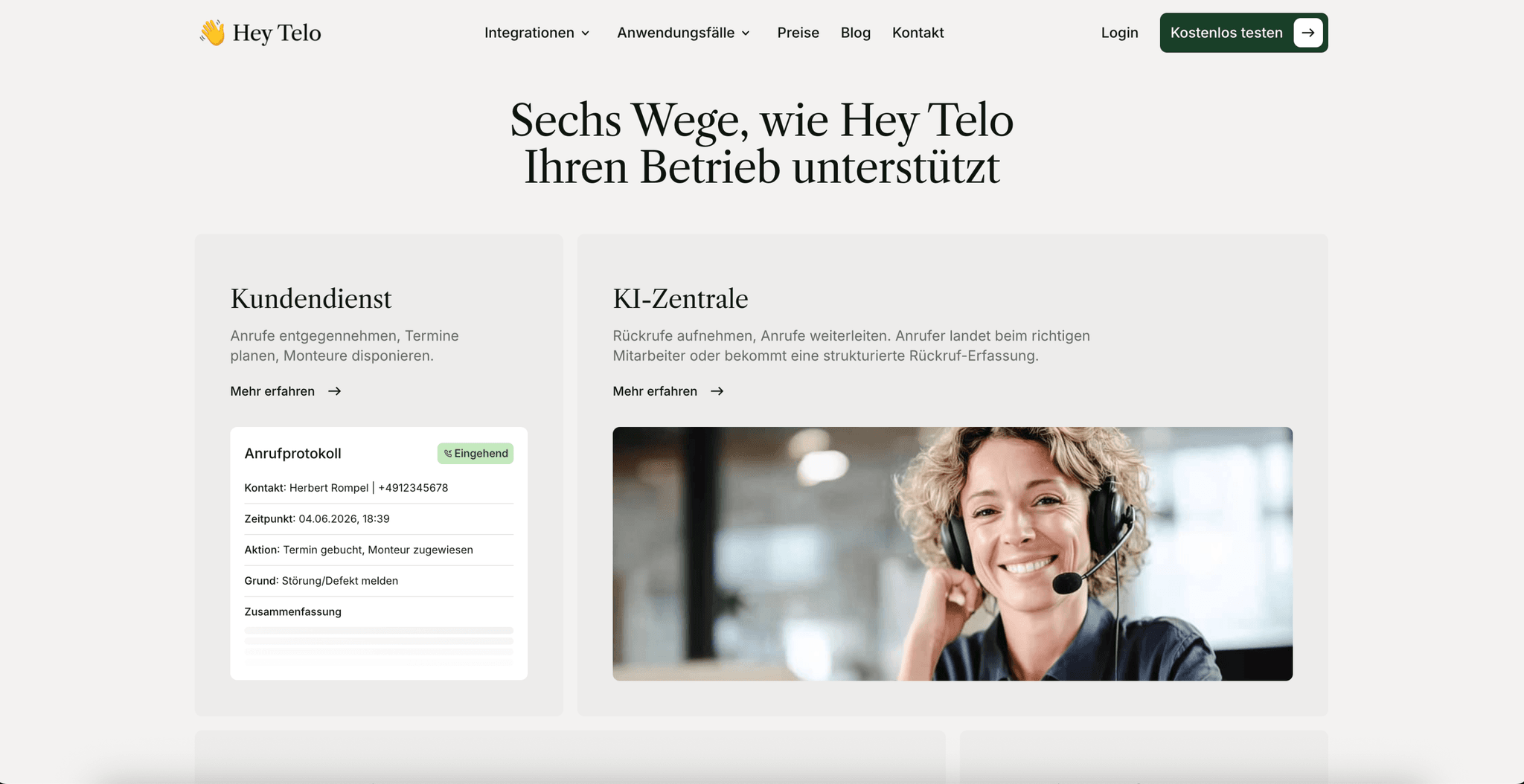 HeyTelo Website