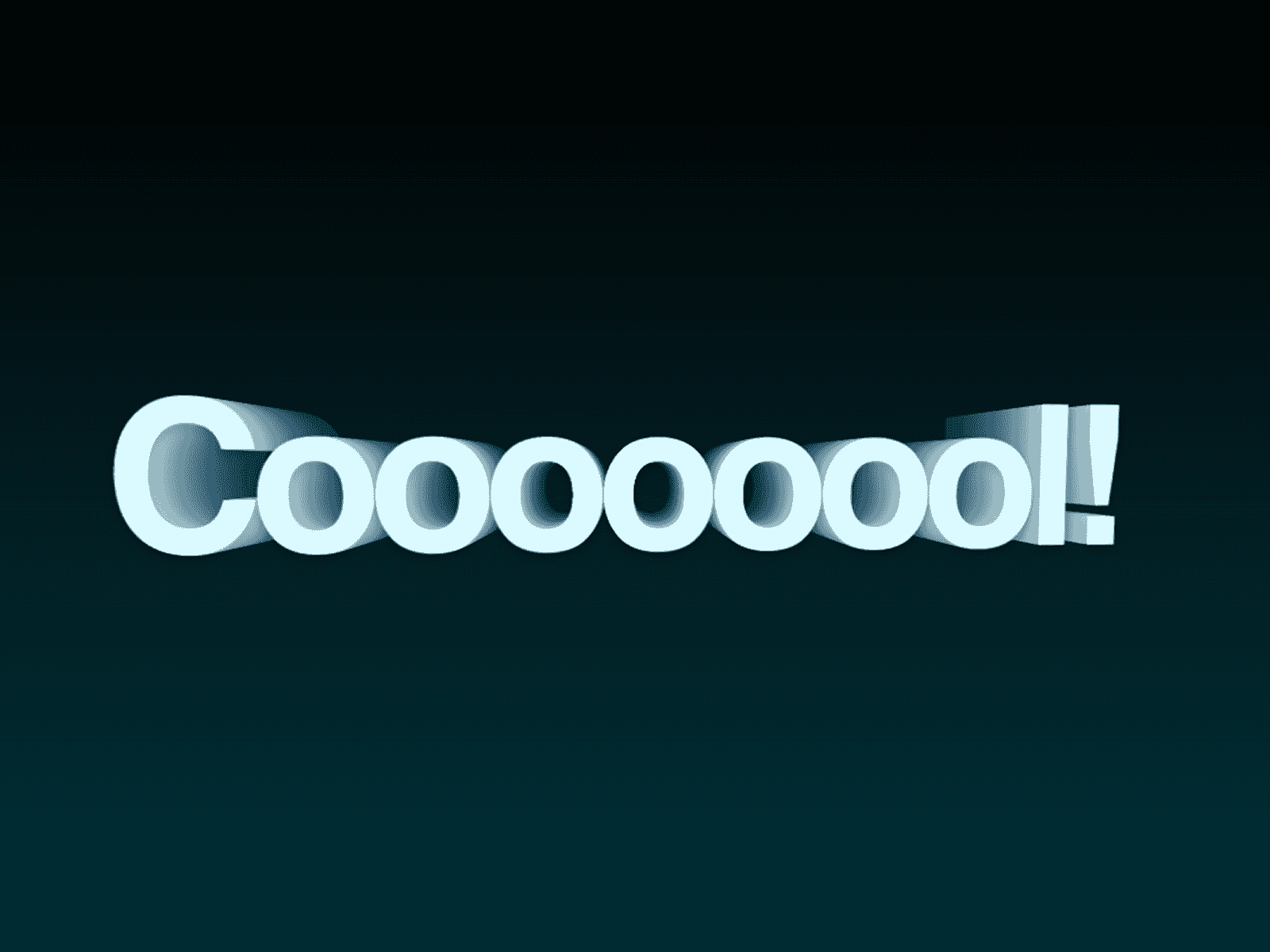 3d Depth Text