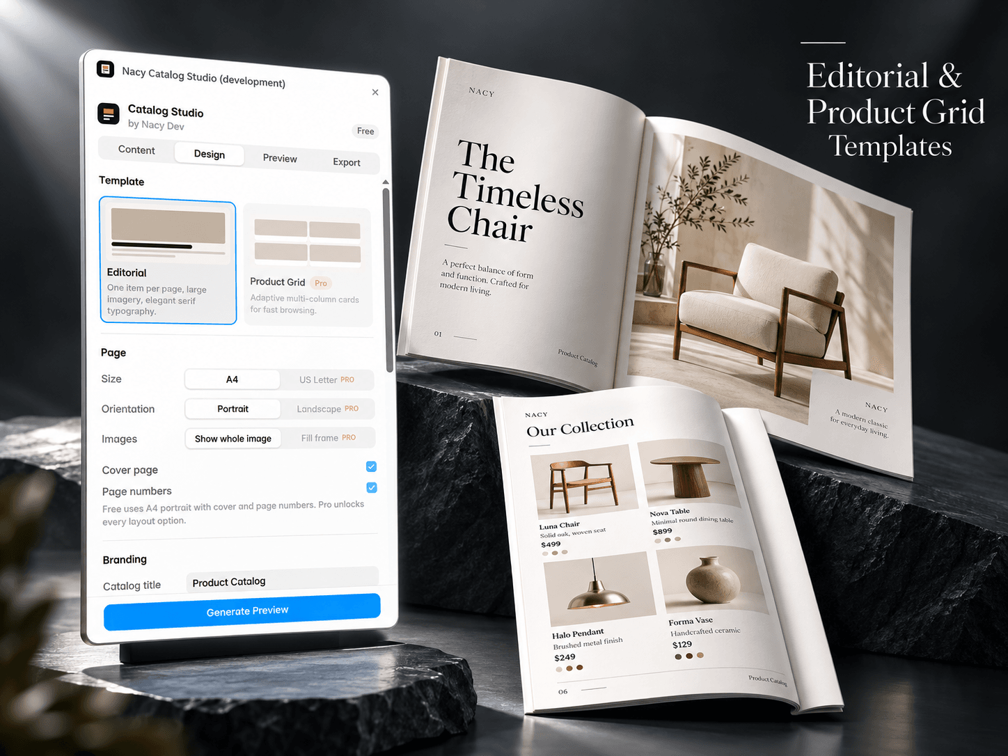 Nacy Catalog Studio