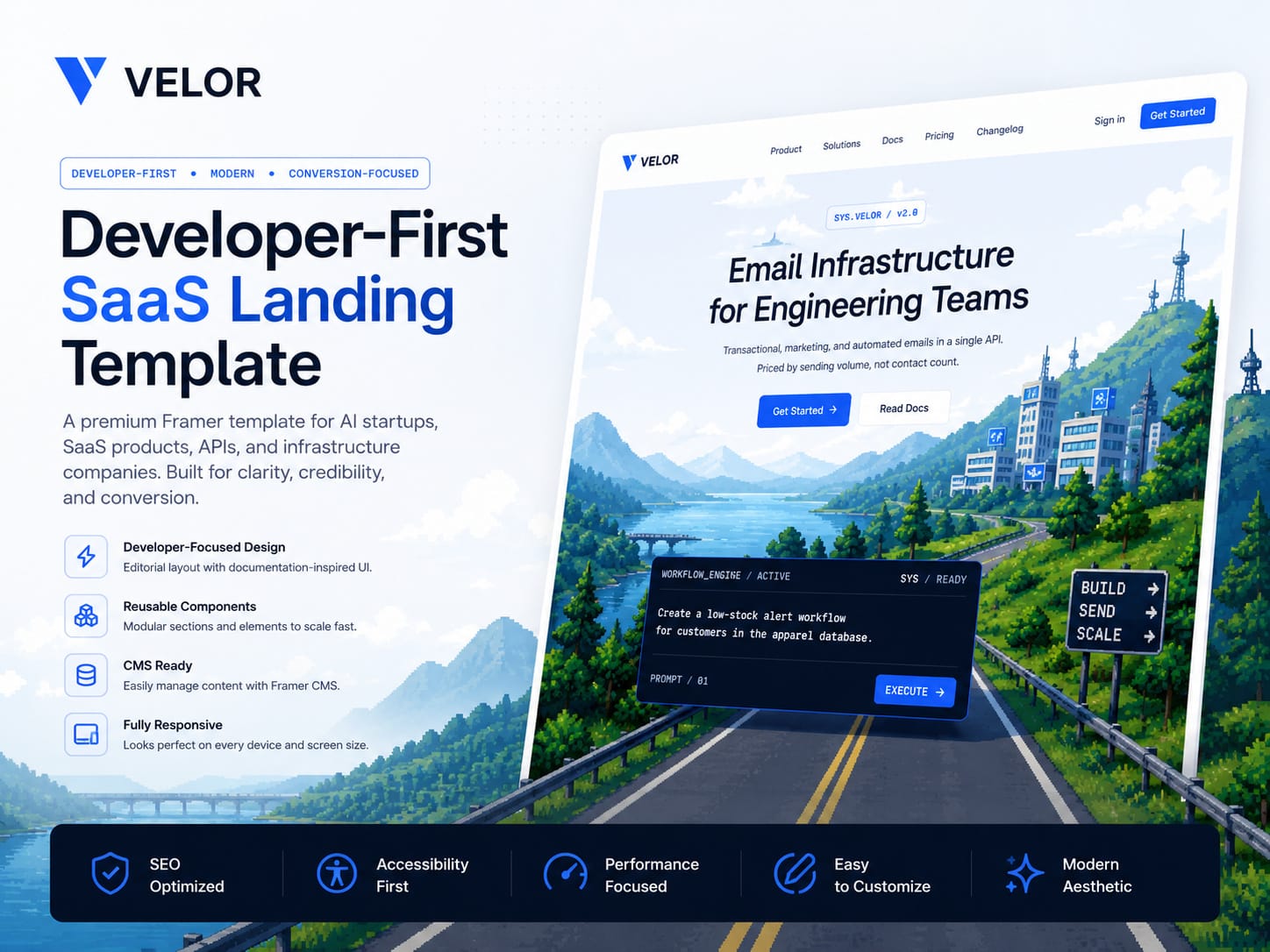 Velor Infra Landing