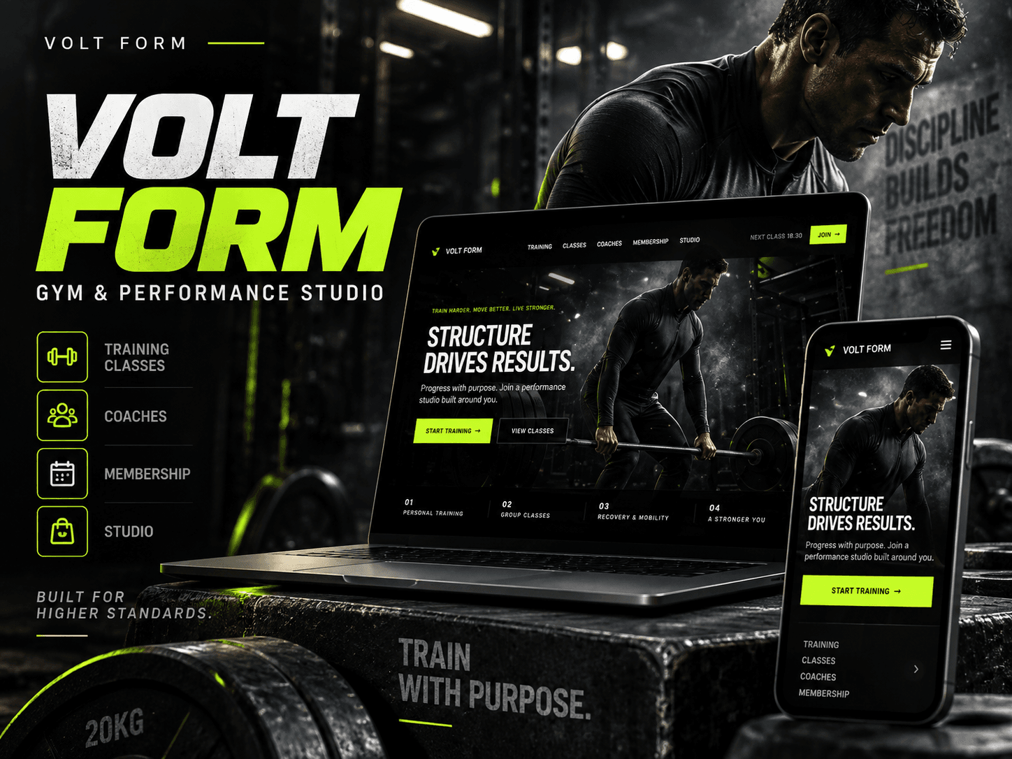 VOLT FORM Gym