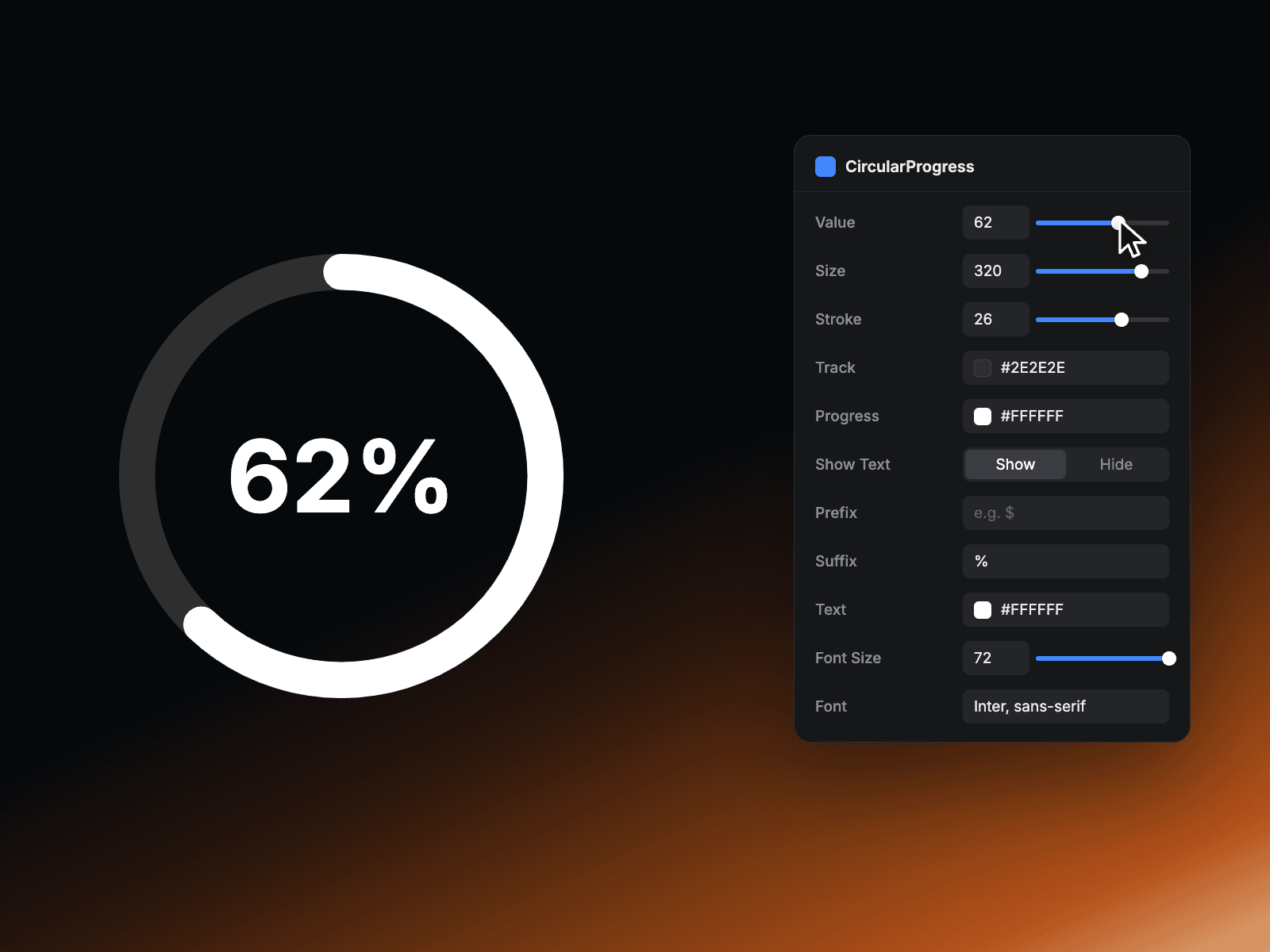 Dynamic Progress Bar