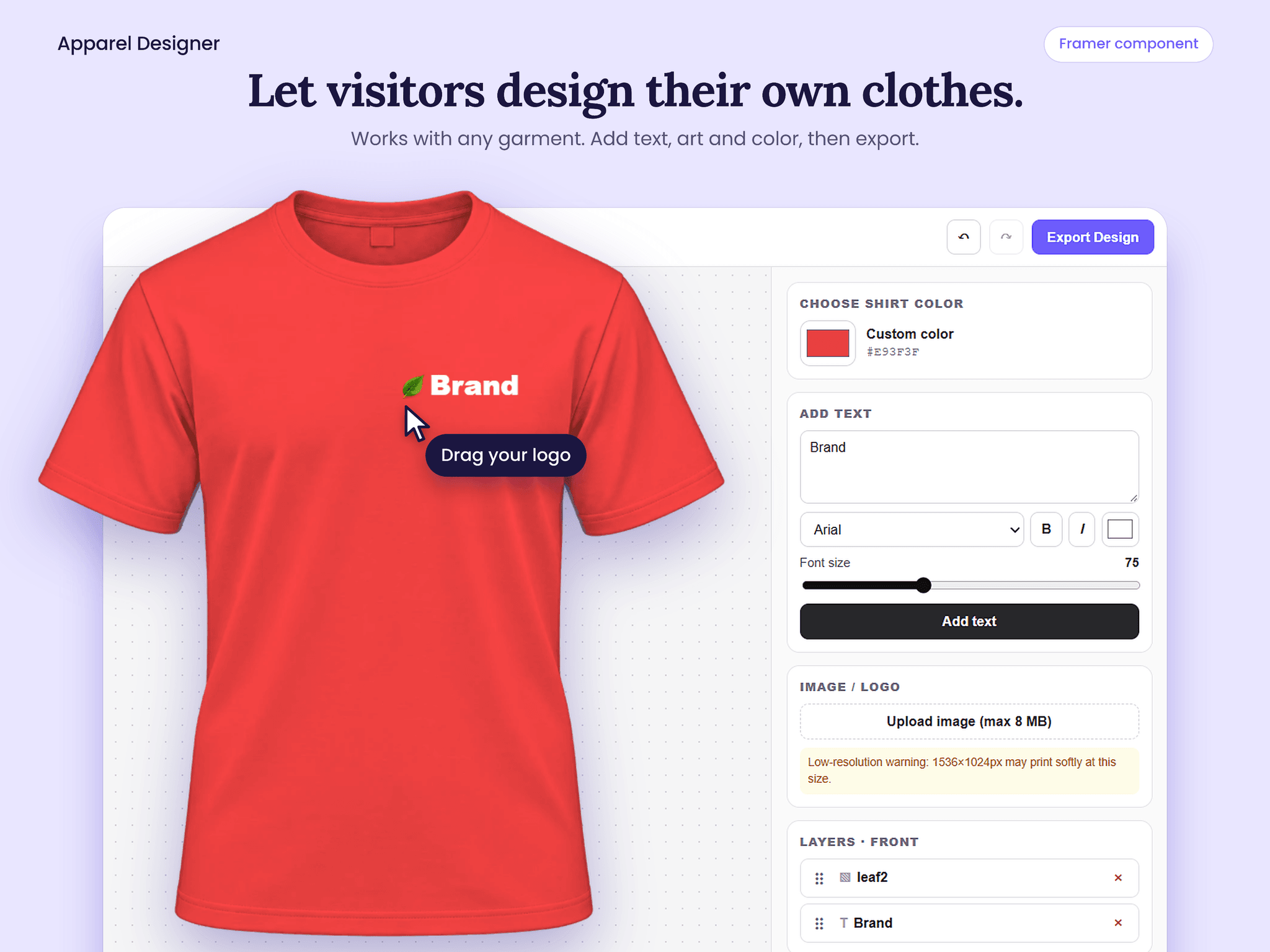 Apparel Designer