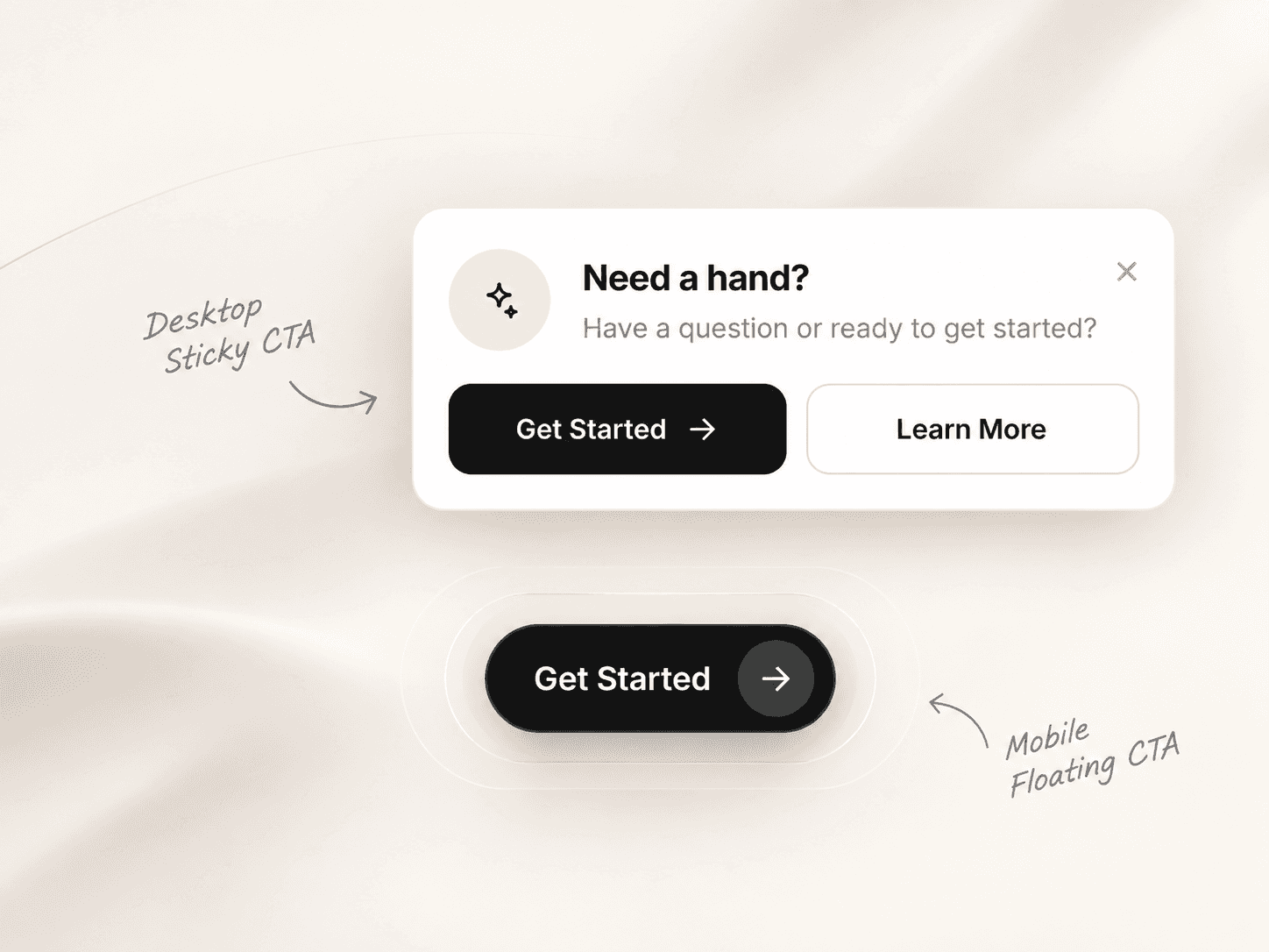 Smart Sticky CTA