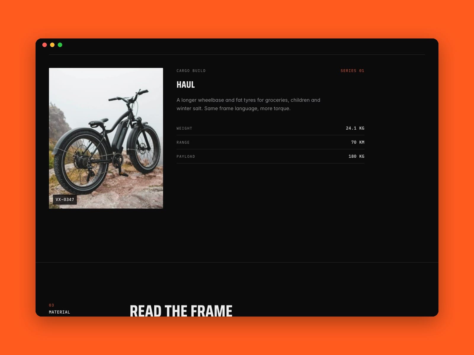 E-Bike Brand Site