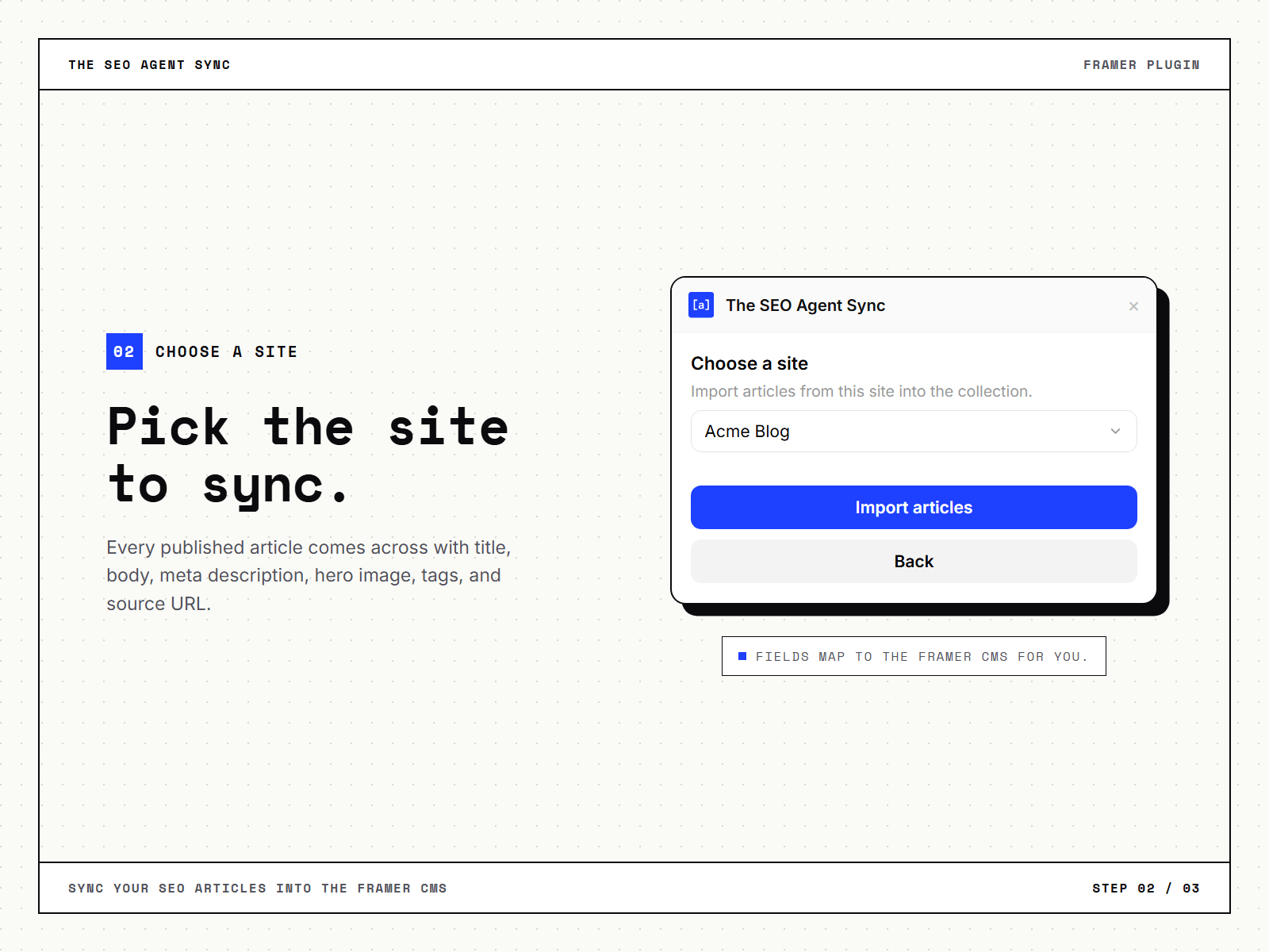 The SEO Agent Sync