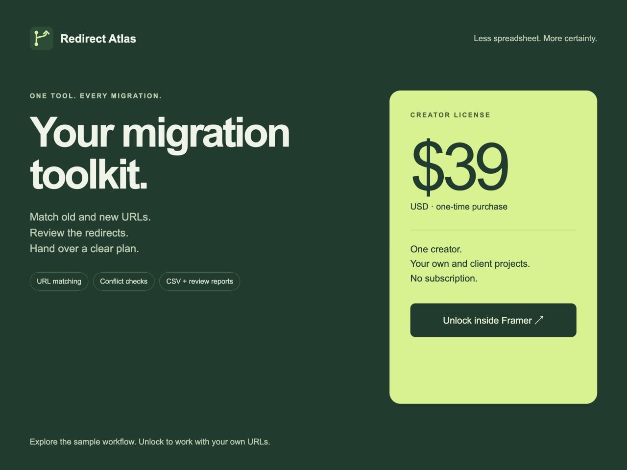 Redirect Atlas