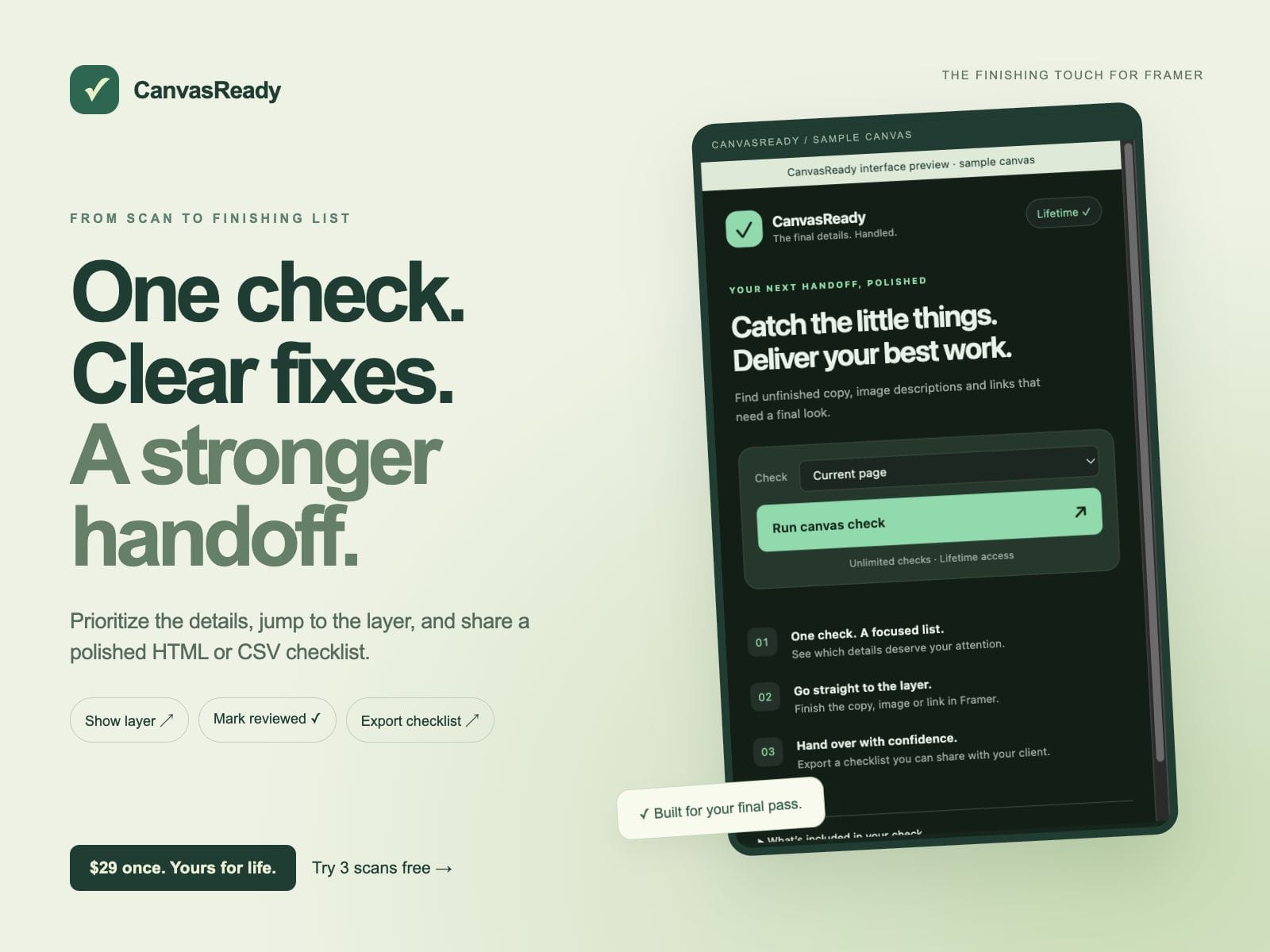CanvasReady