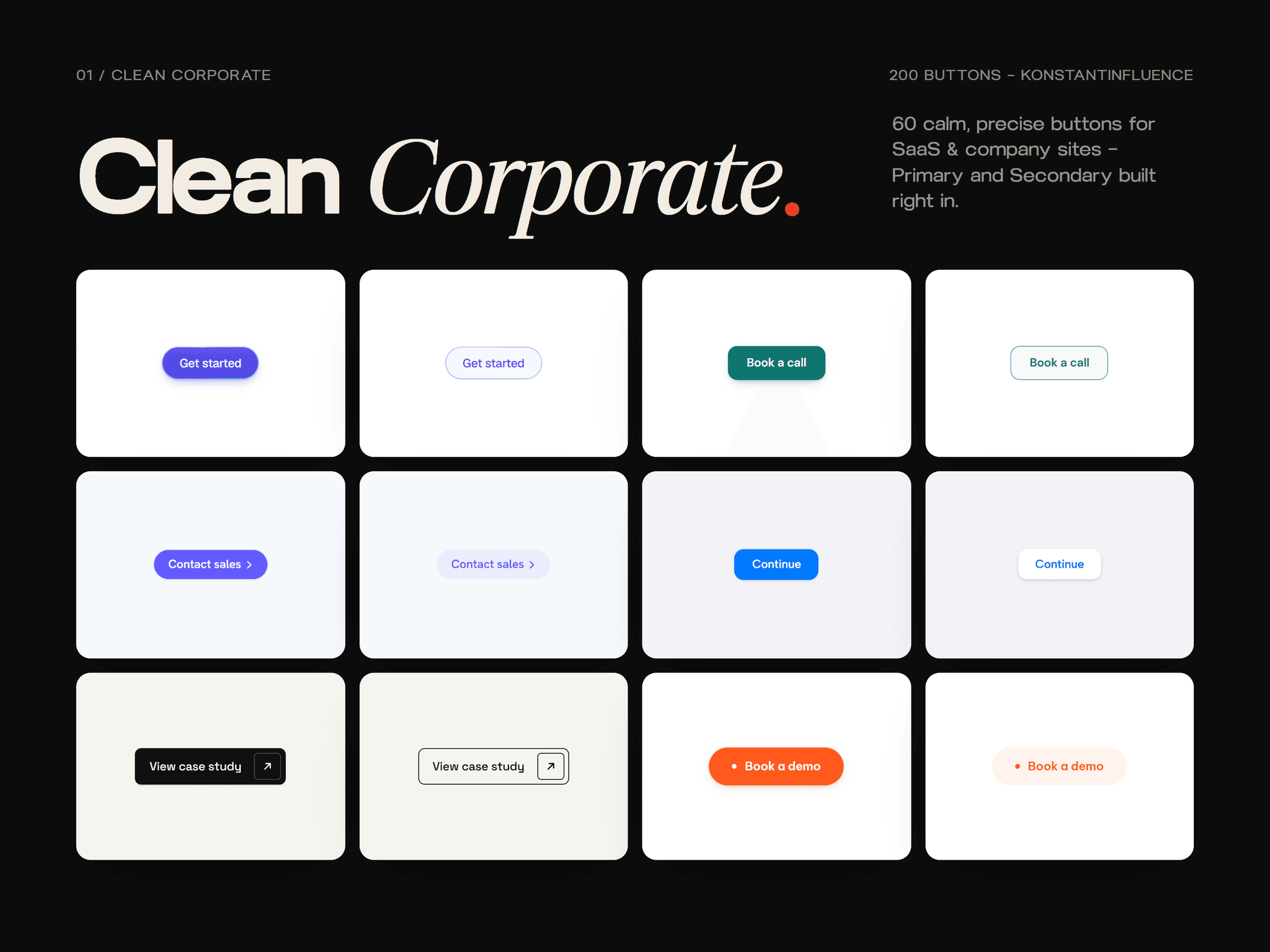 200 Buttons Library