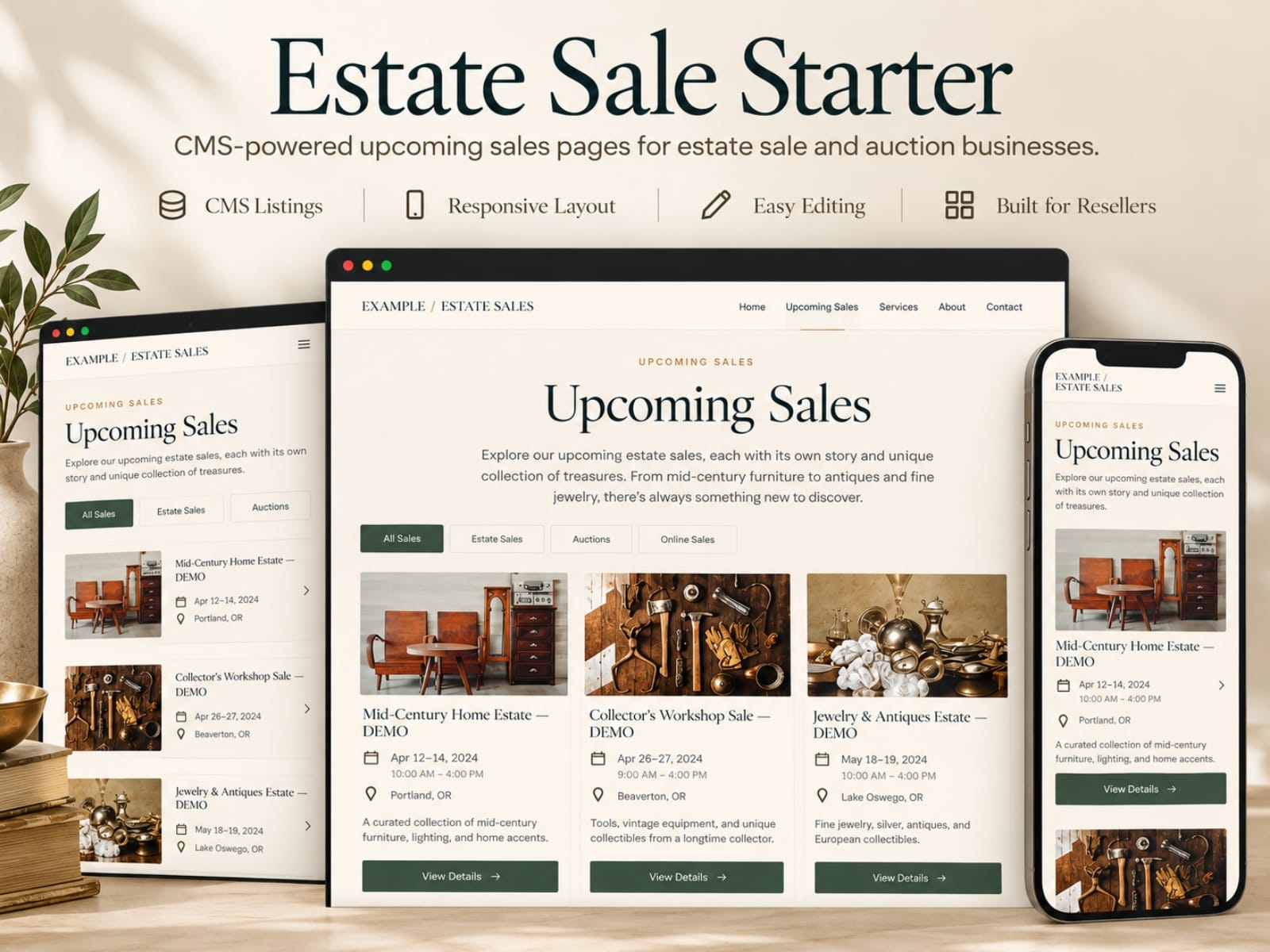 Estate Sale Starter