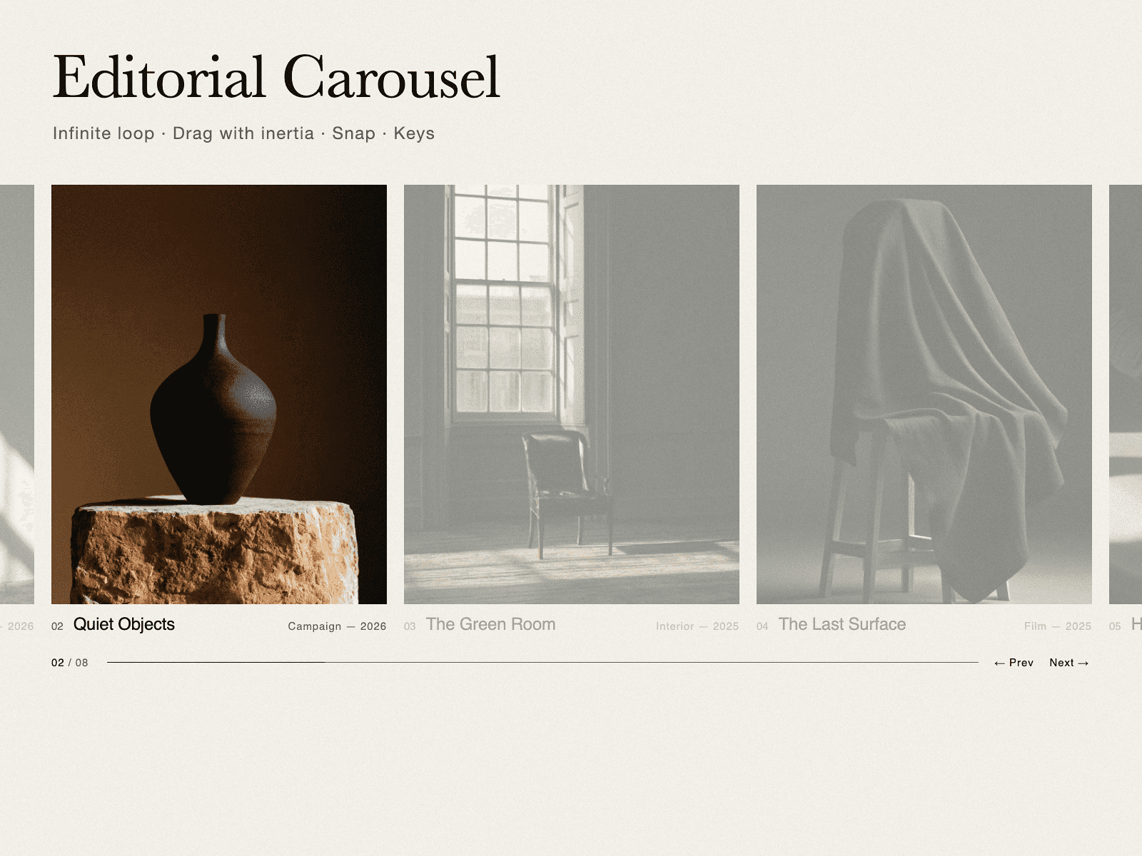 Magazine Carousel