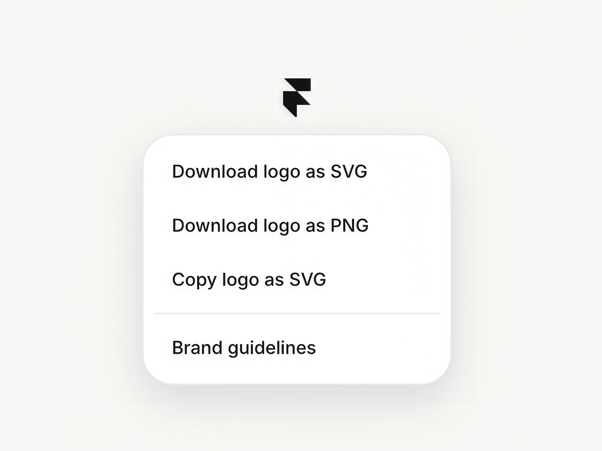 Logo Right Click