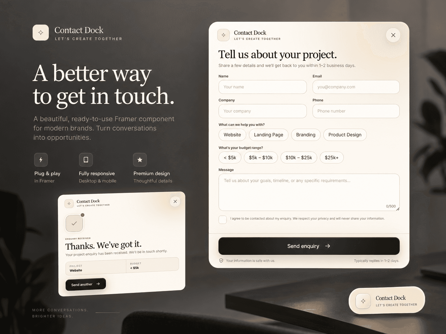 The Contact Dock