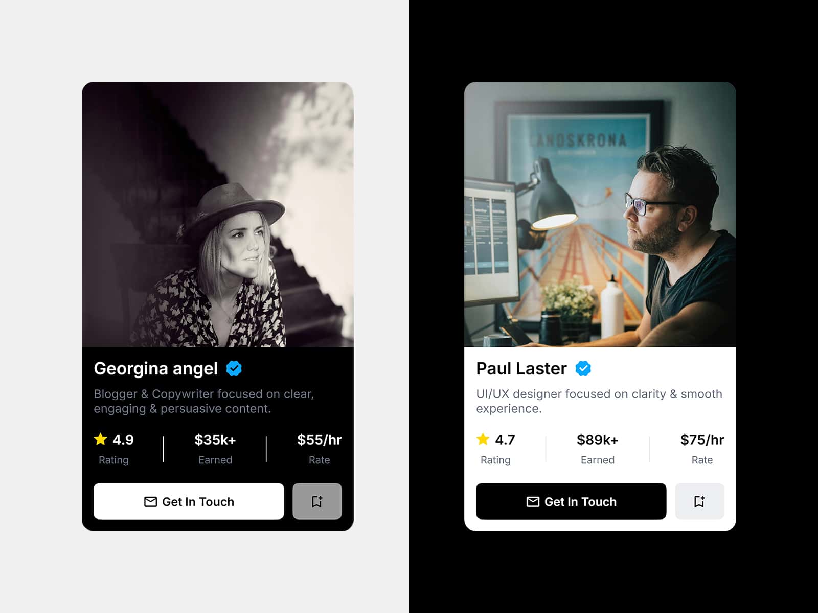 Profile Cards