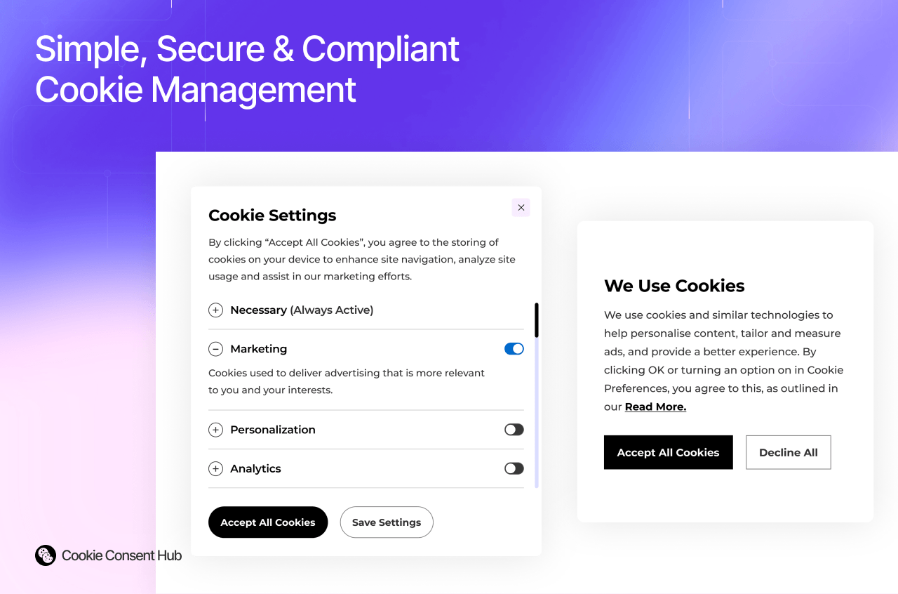 Cookie Consent Hub
