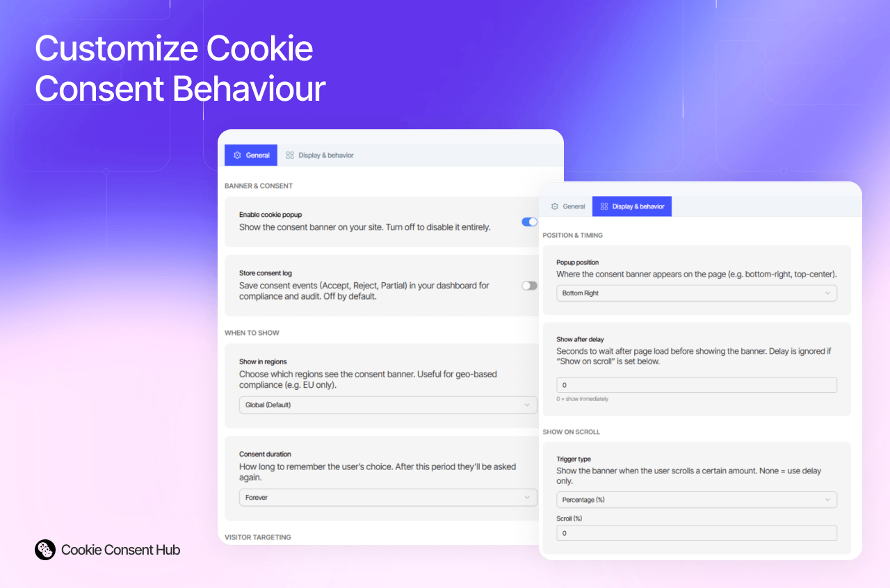 Cookie Consent Hub