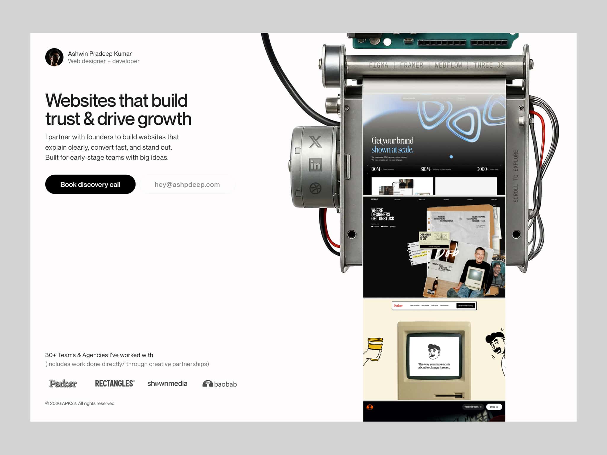 Ashwin - Portfolio