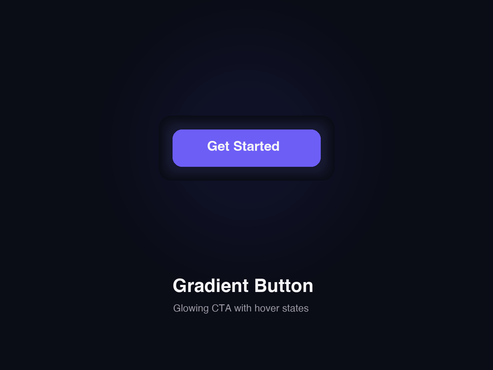 Gradient Glow CTA