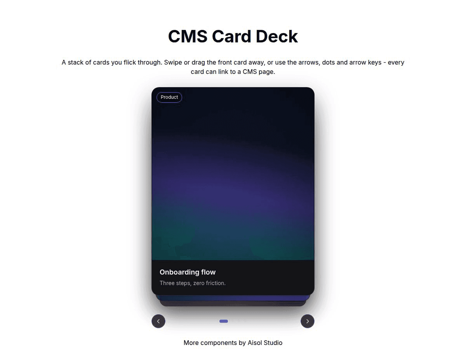 CMS Card Deck