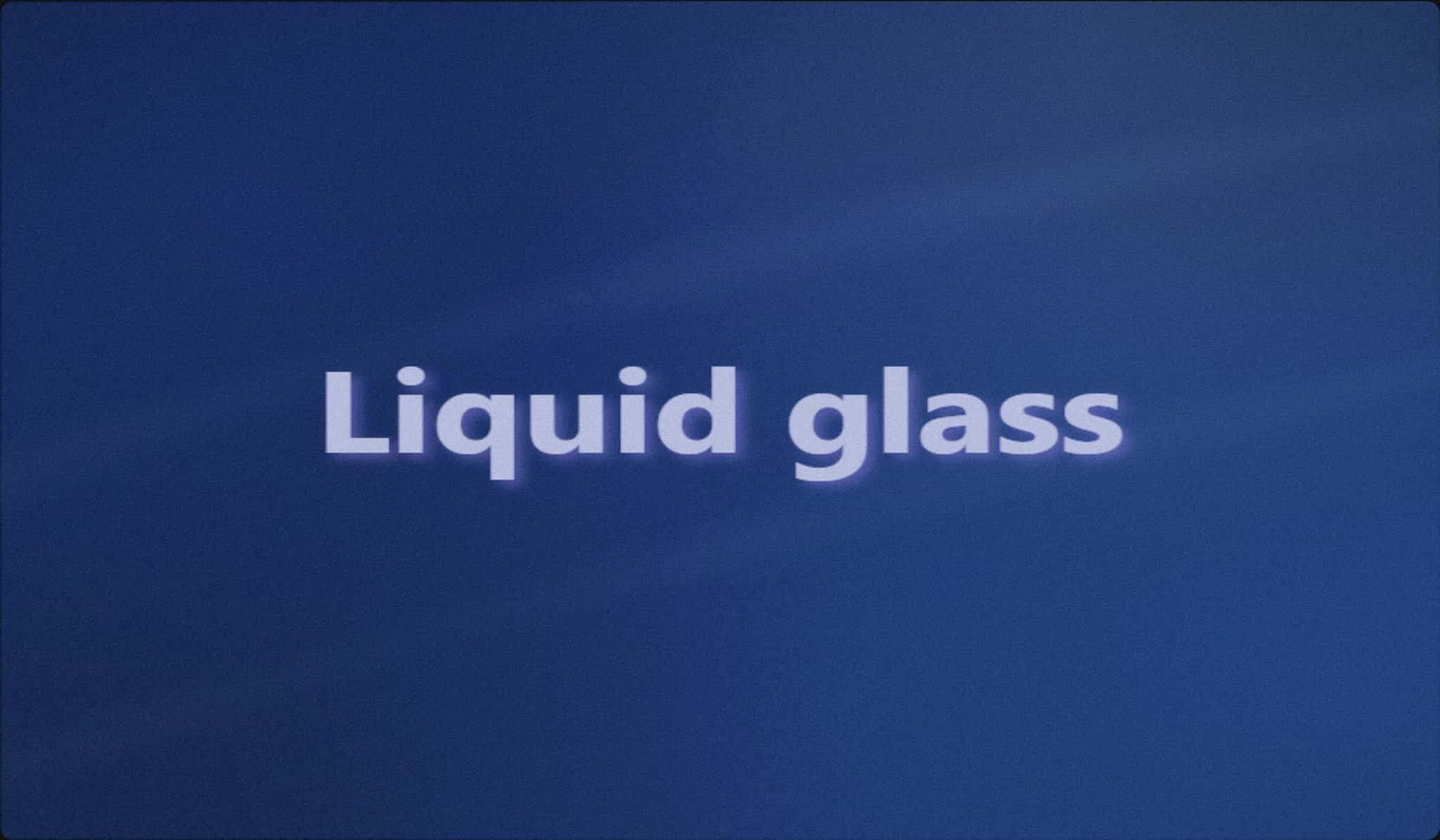 Liquid Glass Ripple