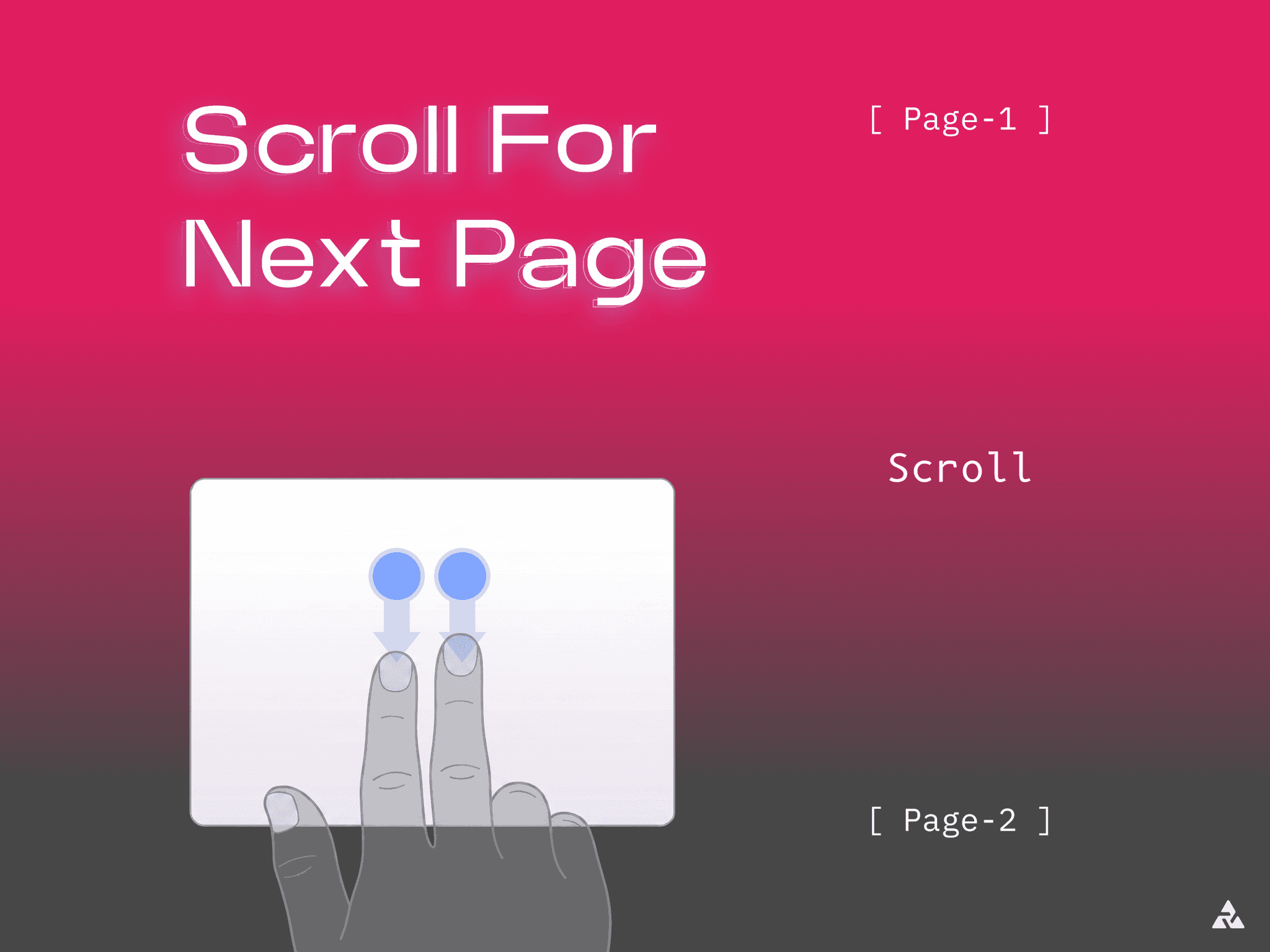 Scroll For Next Page