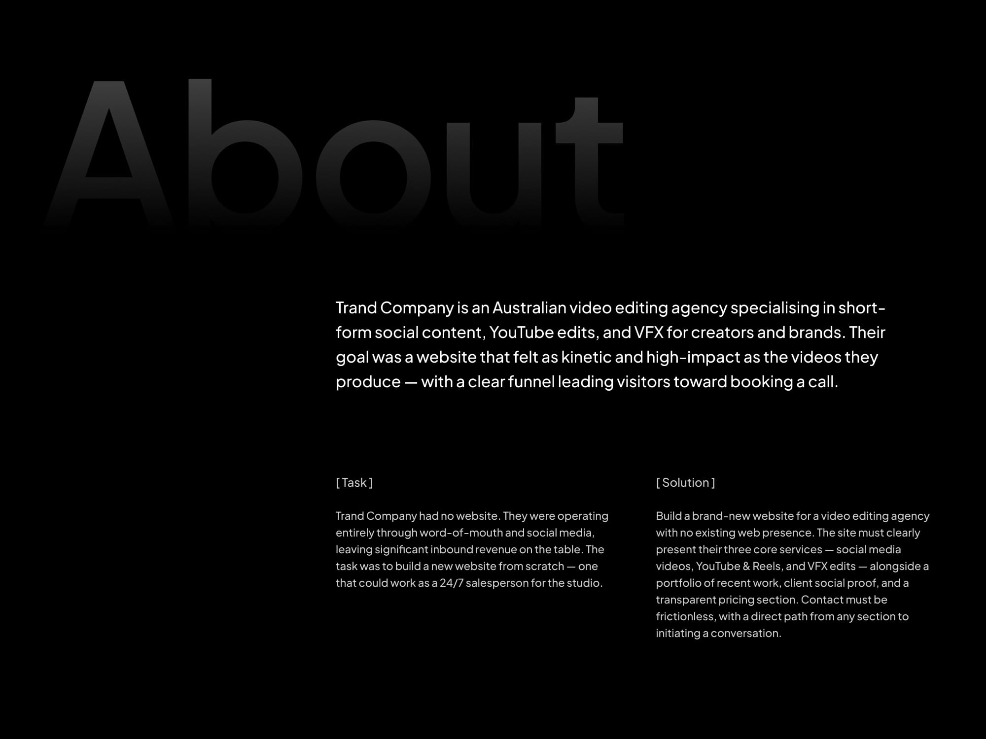 Trand Company