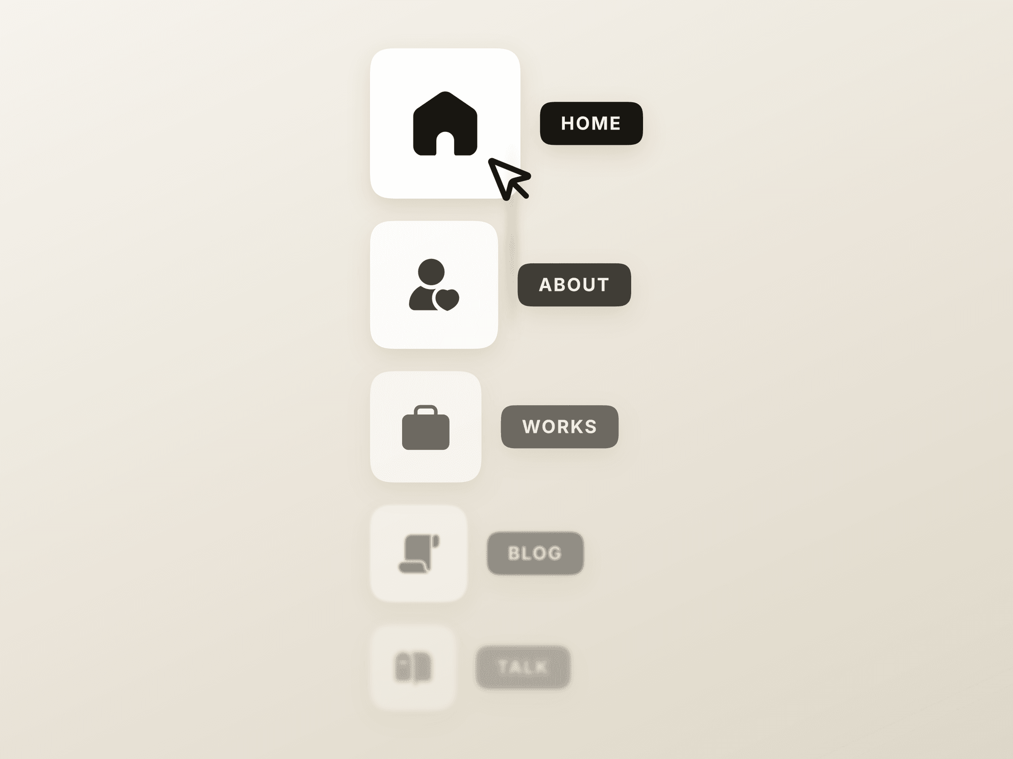 Magnet Side Navbar