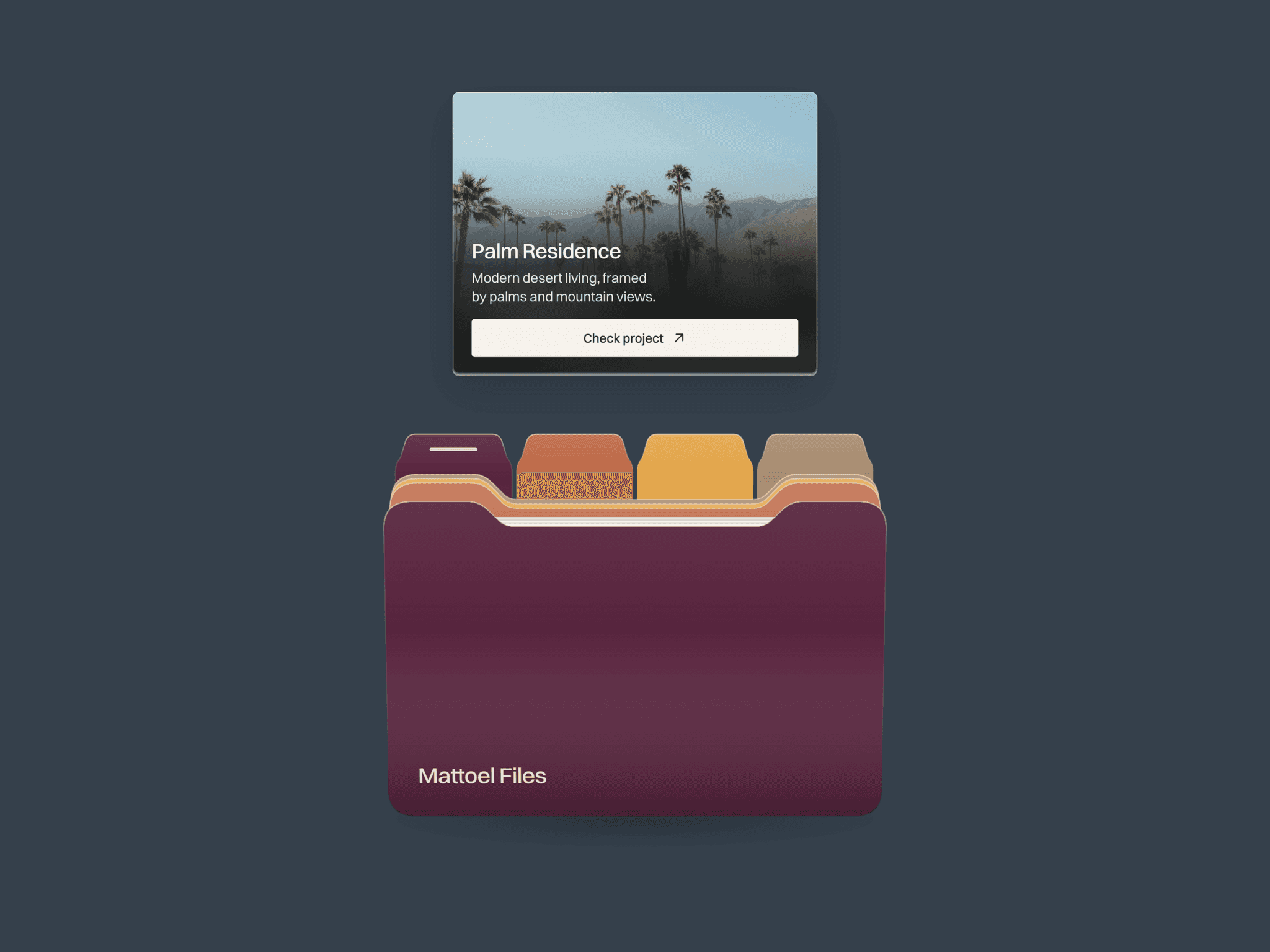 Portfolio Folders