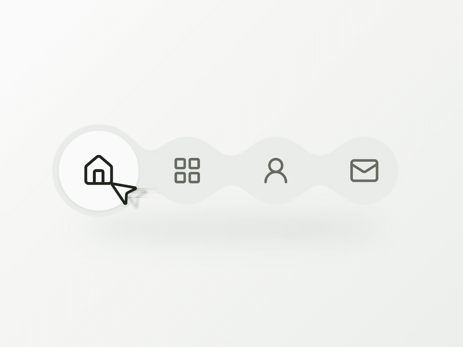 Morphing Dock Navbar