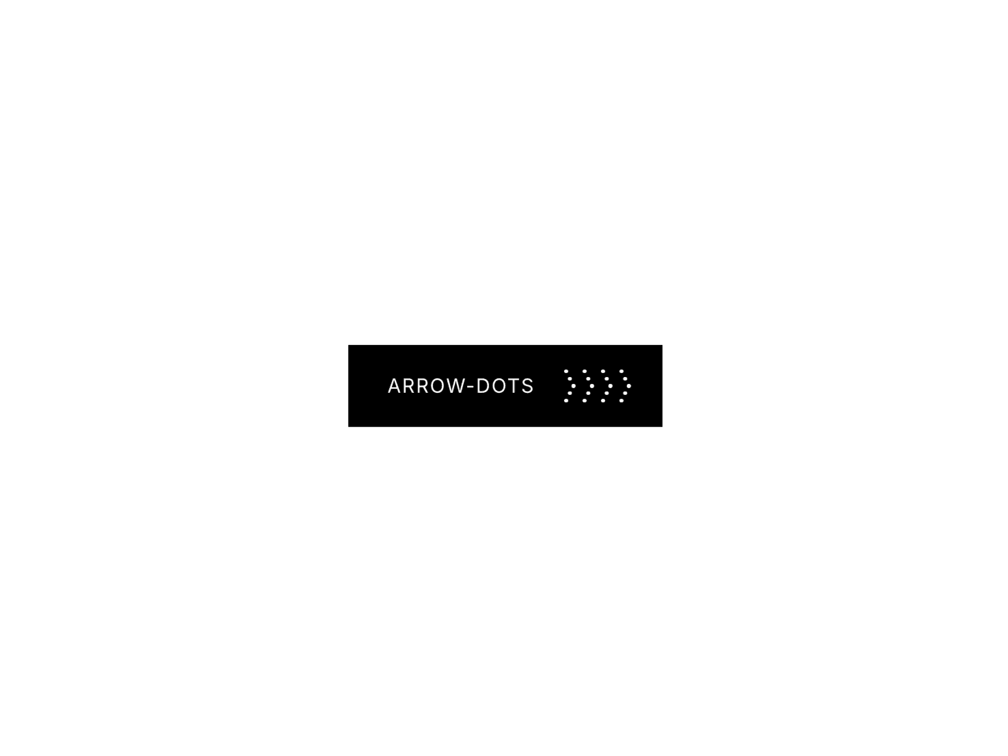 Arrow Dots Button