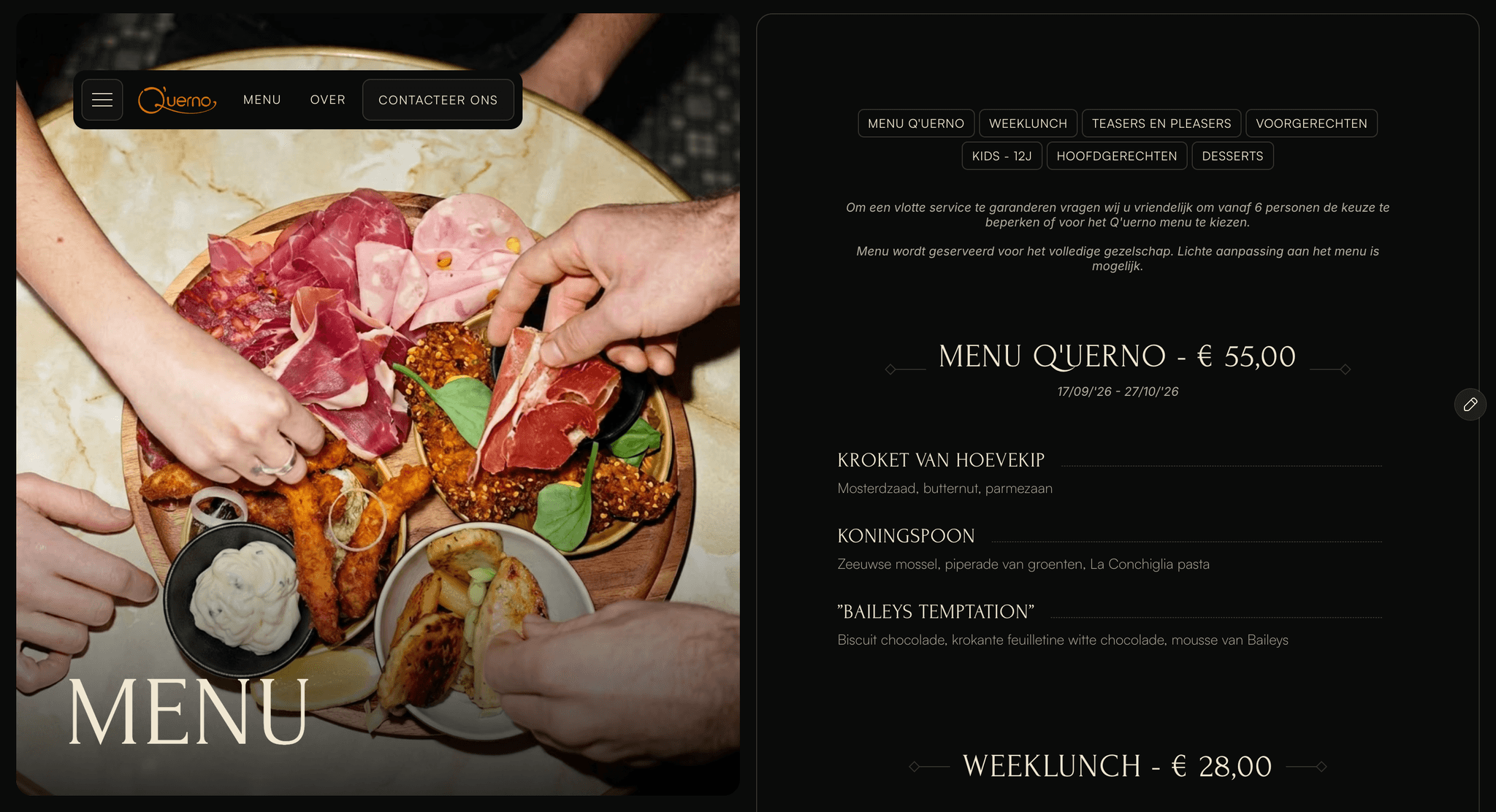 Website Q'uerno