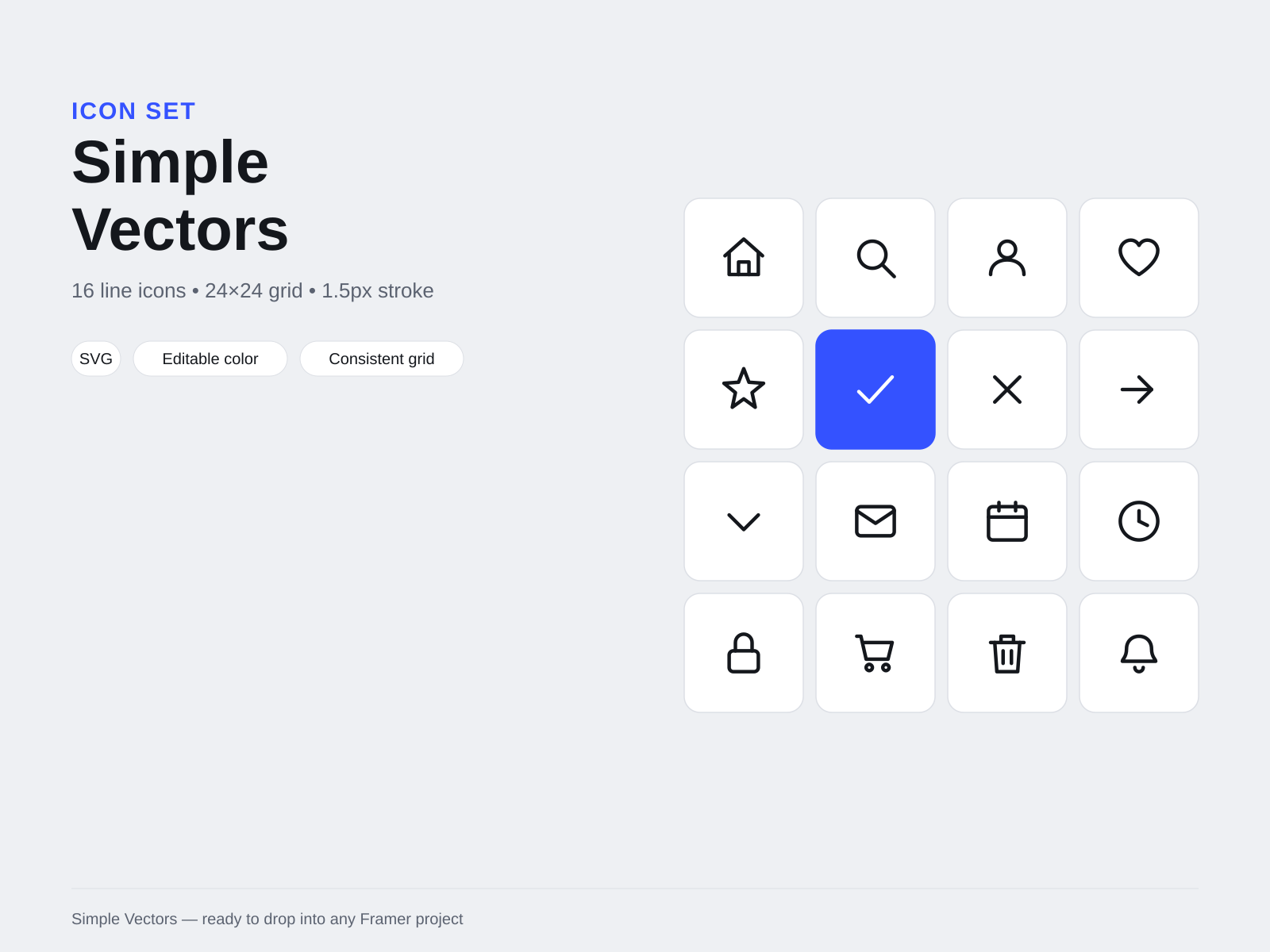 Vector Simple Set