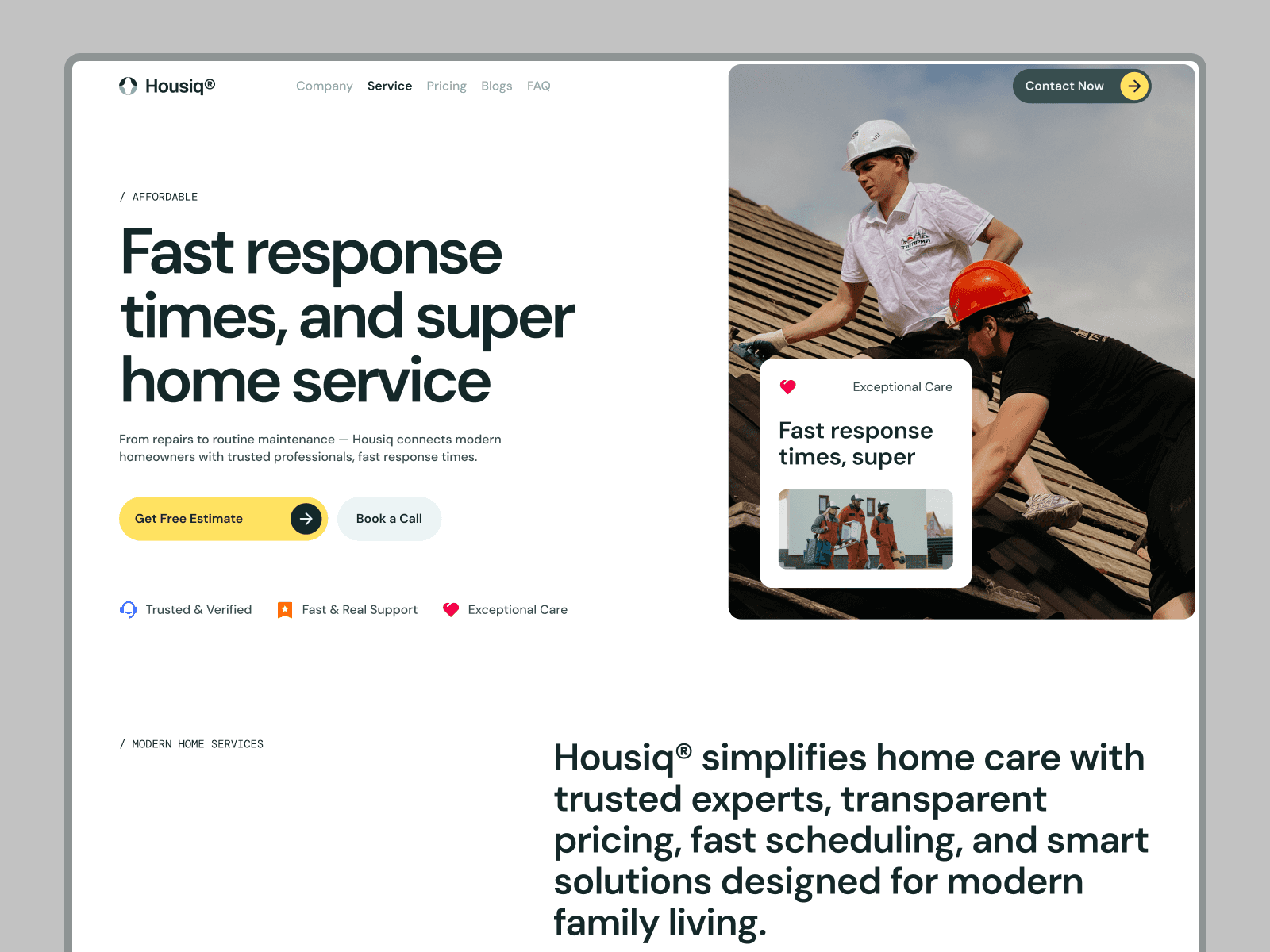 Housiq - Roofing