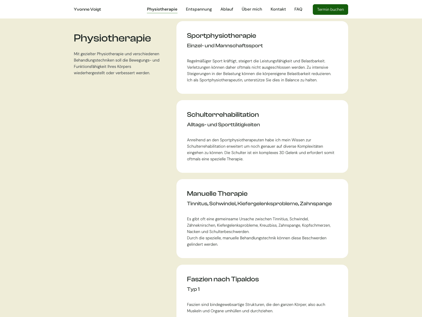 Physio Yvonne