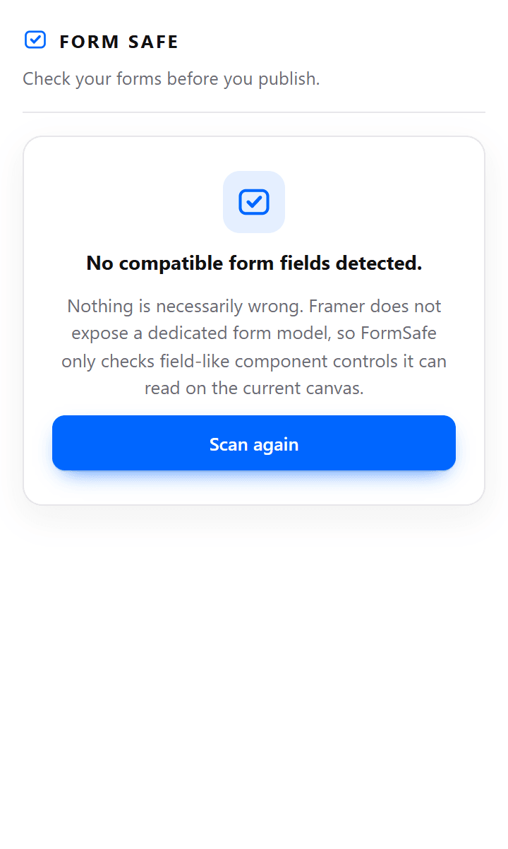 FormSafe