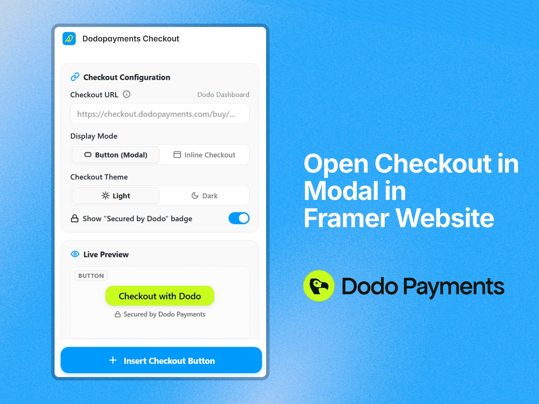 Dodopayments Checkout