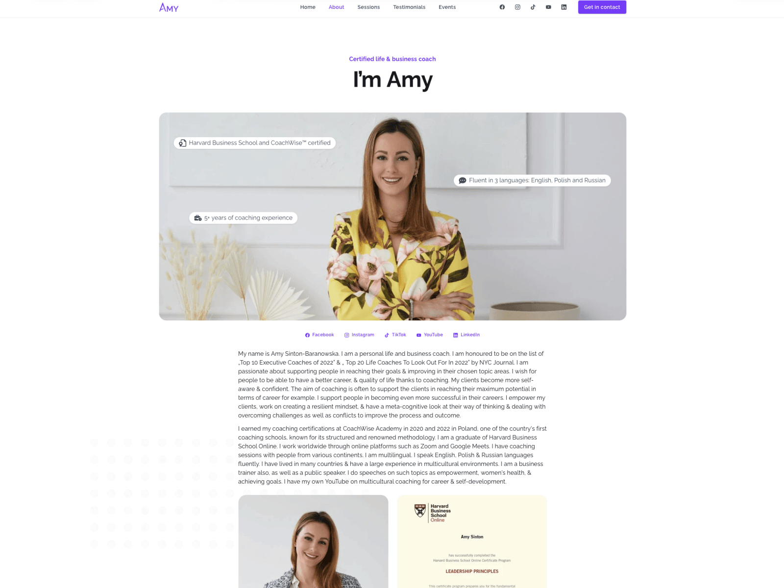 Amy S.B. Life Coach