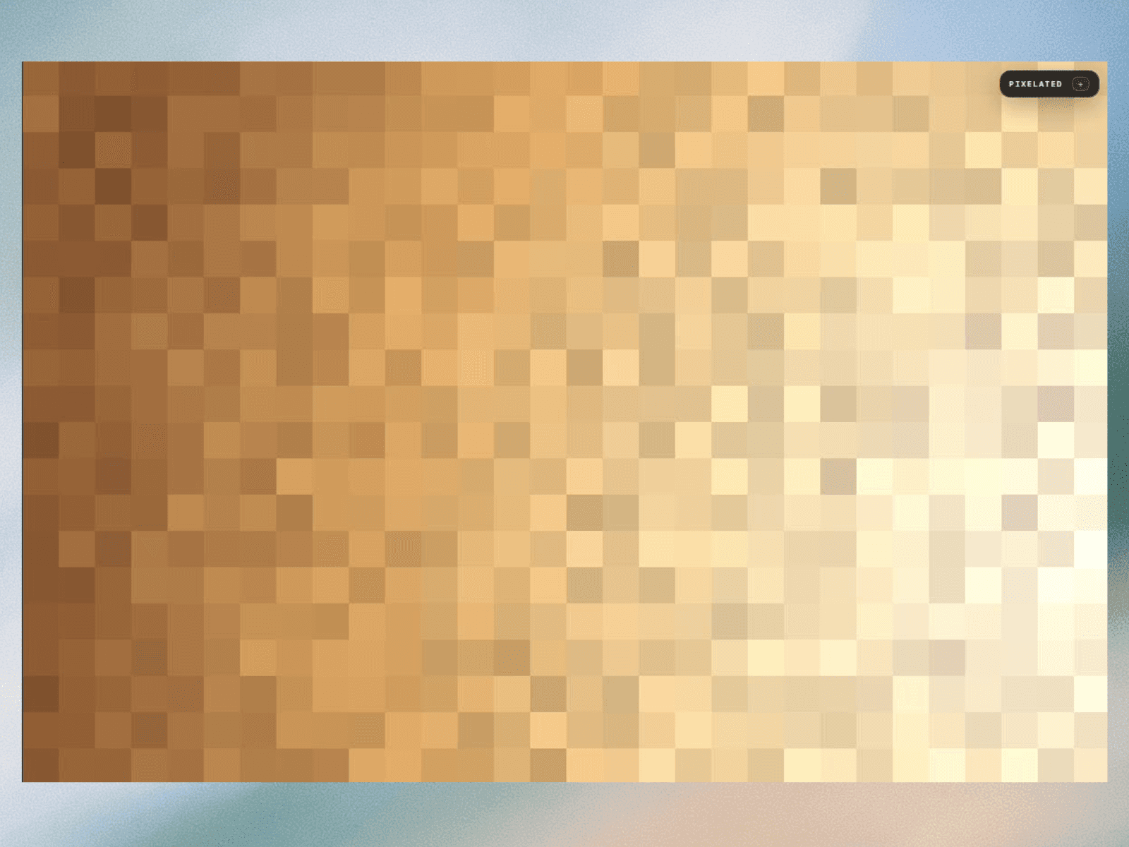 Pixelated