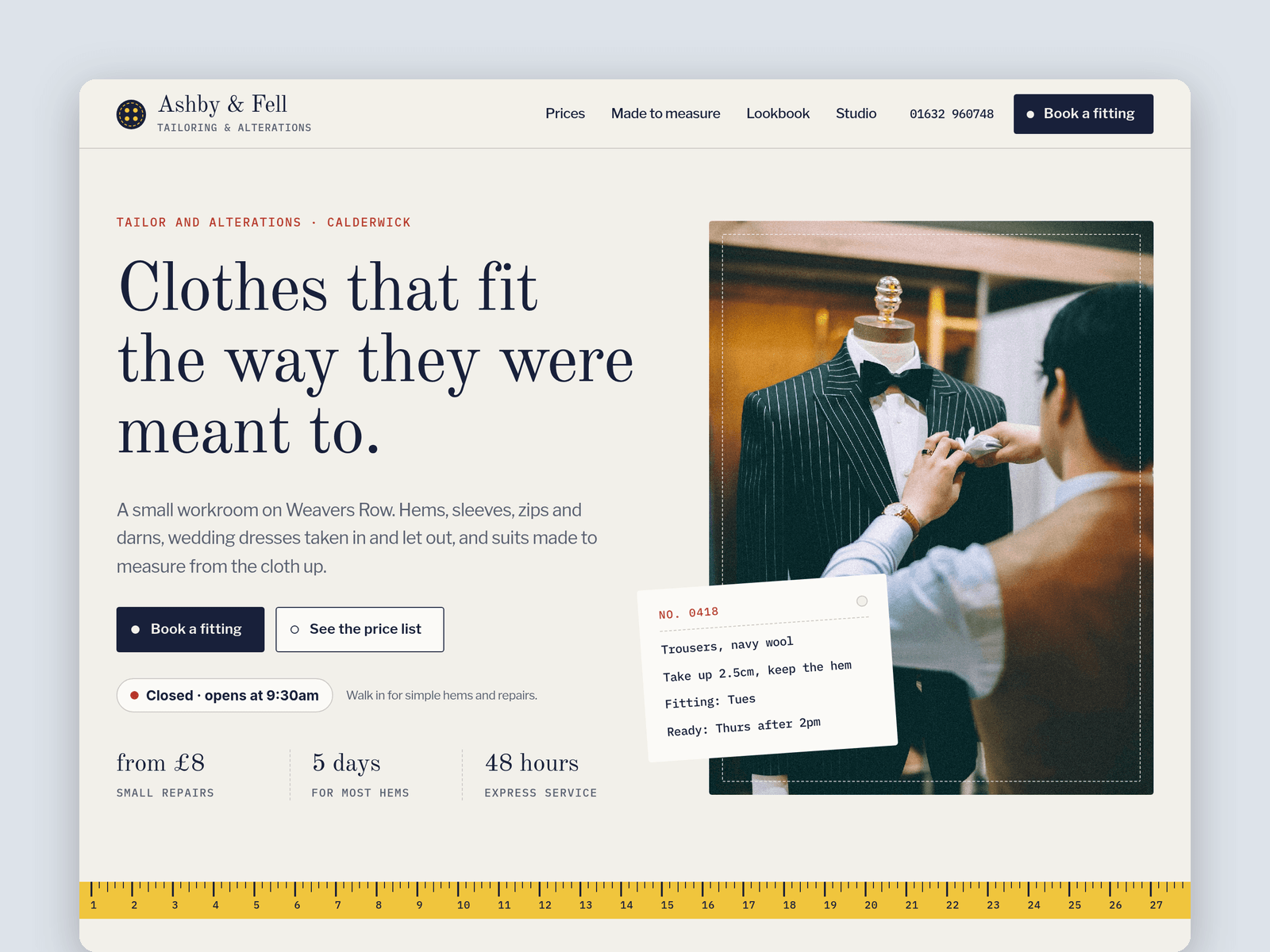 Hem Tailoring