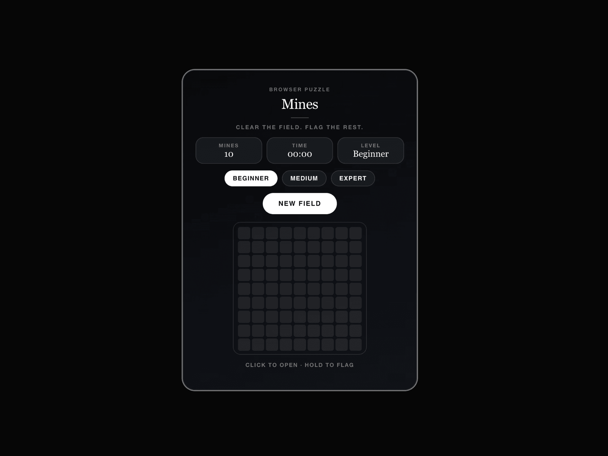 Minesweeper Game