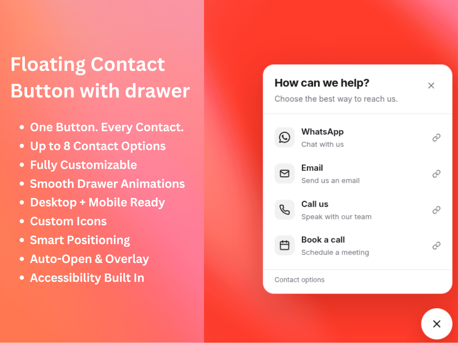 Floating Contact Pro