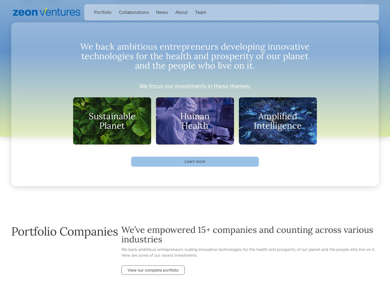 Zeon Ventures