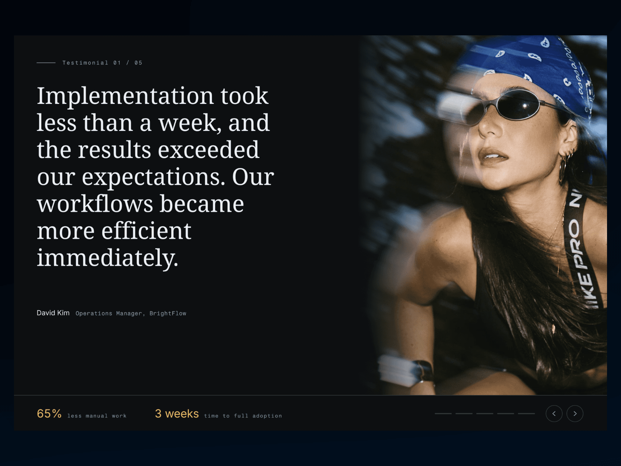 Edge Testimonial