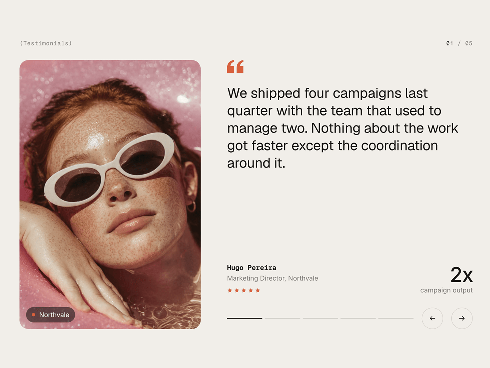 Testimonial Showcase