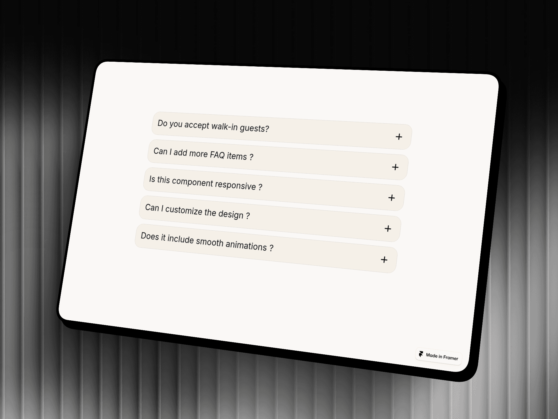 FAQ Flow