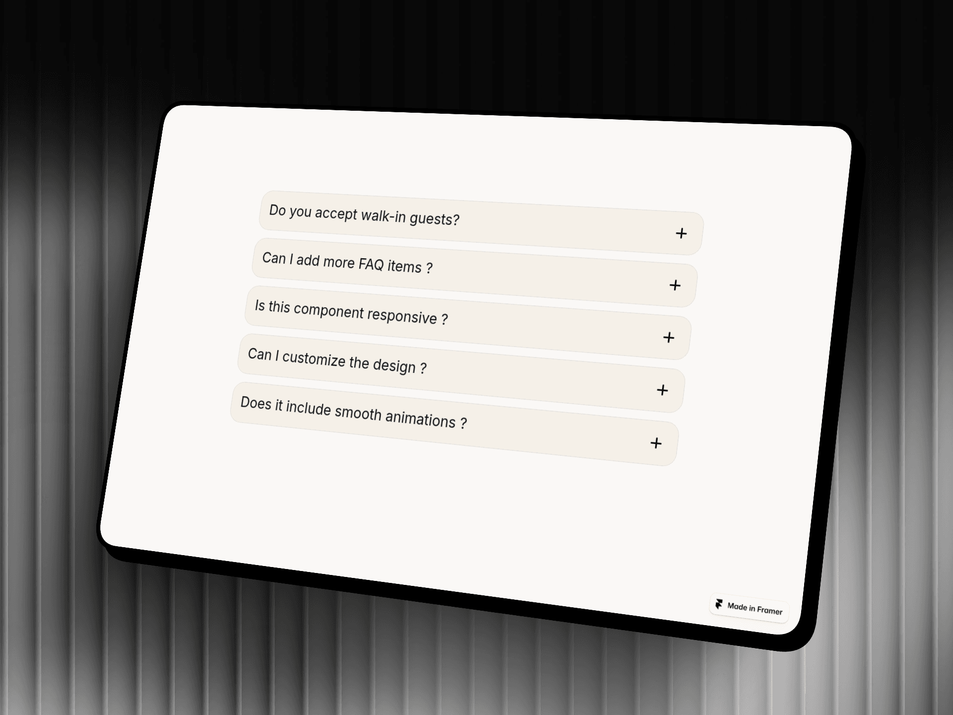 FAQ Flow