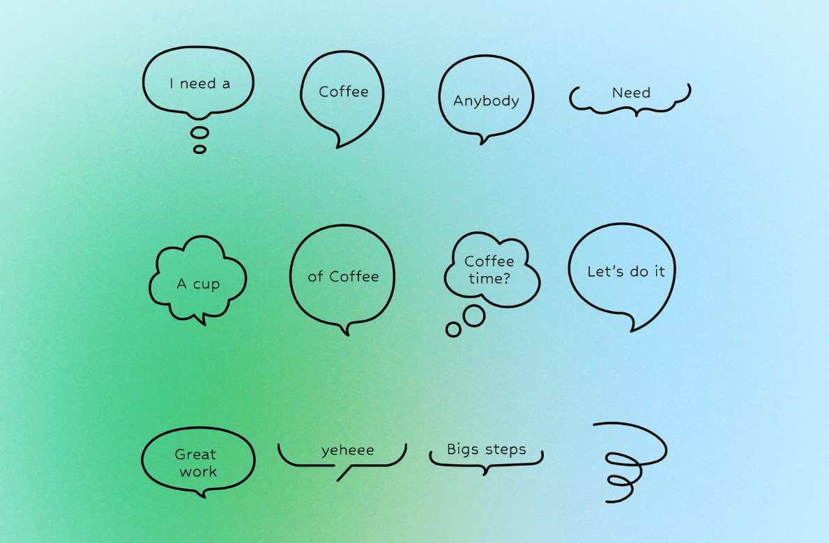Speech Bubbles Demo