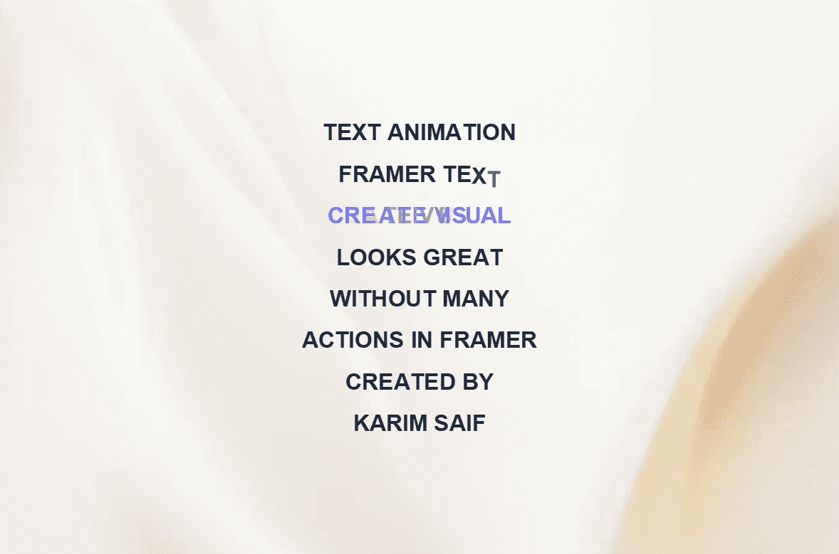 Text Stagger Typo