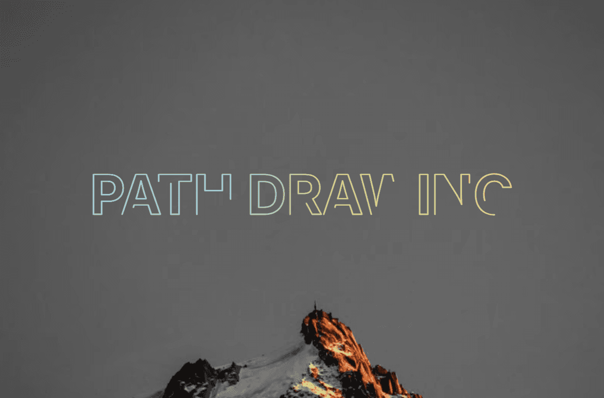 Path Drawing Text